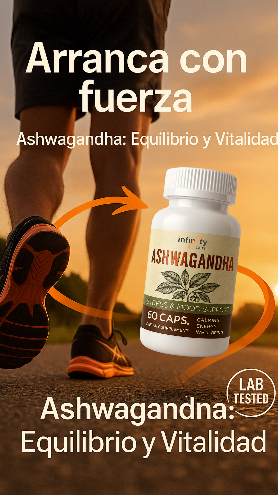 ASHWAGANDHA VITAAL® BAJA TU CORTIZOL Y ADELGAZA